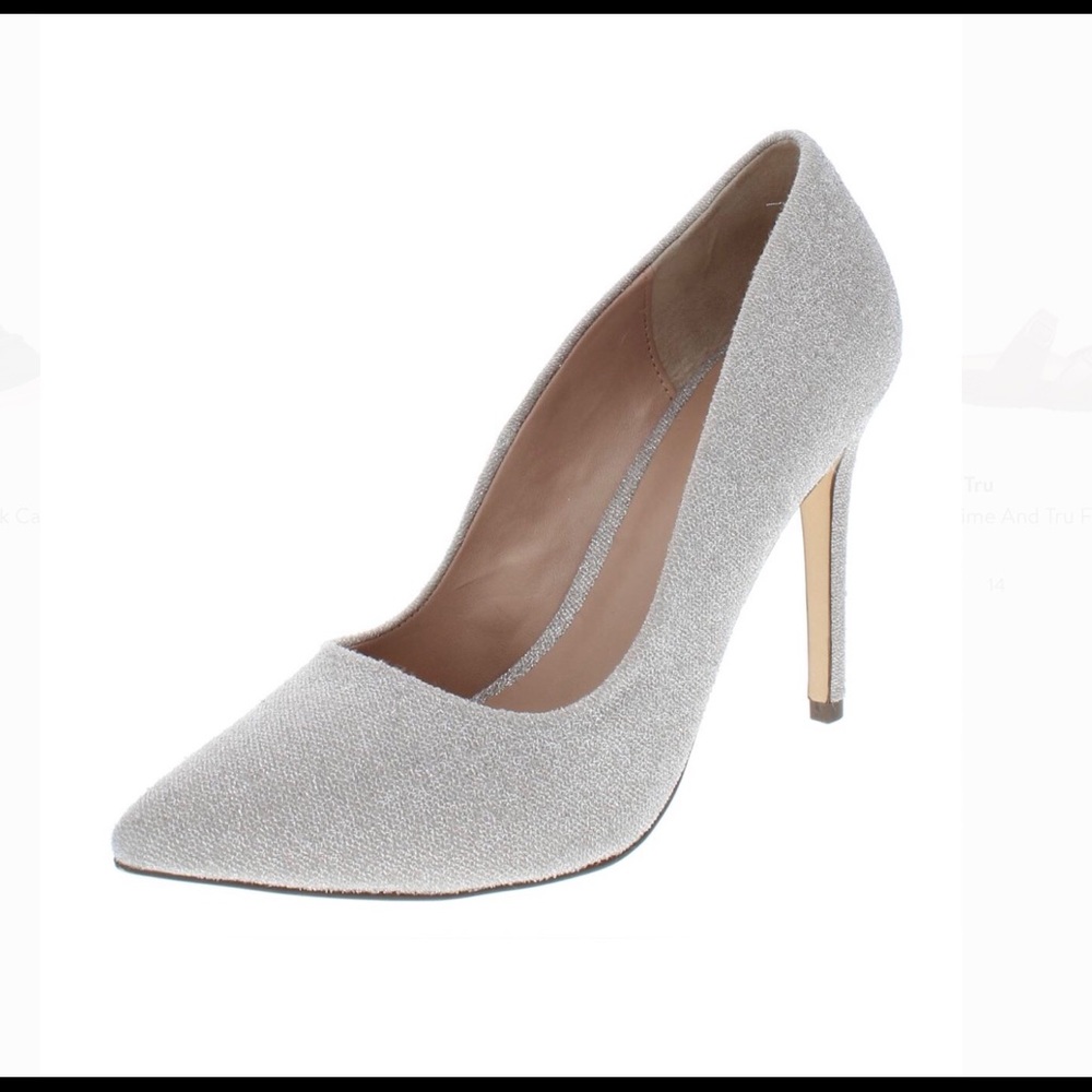Silver Pumps by “Call It Spring” Macy’s 7M/7.5M
